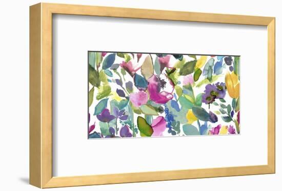 Mode-Bluebellgray-Framed Art Print