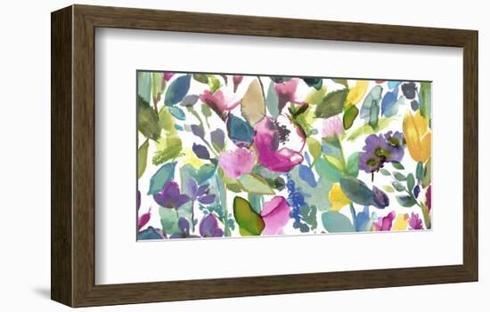 Mode-Bluebellgray-Framed Art Print