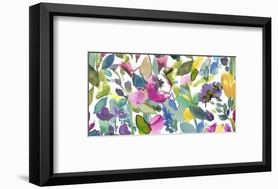 Mode-Bluebellgray-Framed Art Print