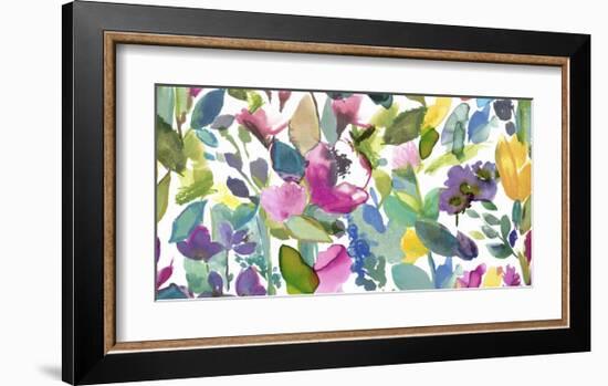 Mode-Bluebellgray-Framed Art Print