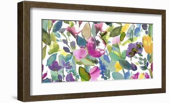 Mode-Bluebellgray-Framed Art Print