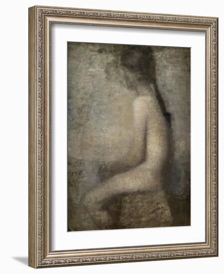 Model, 1886-Vilhelm Hammershoi-Framed Giclee Print