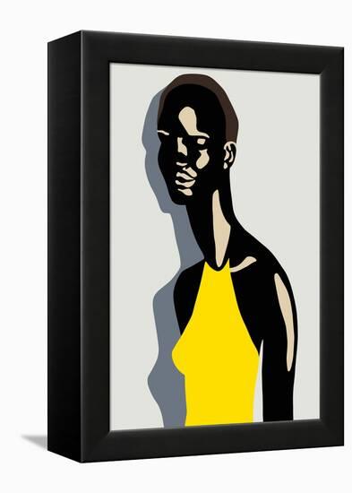 Model, 2017-Yi Xiao Chen-Framed Premier Image Canvas