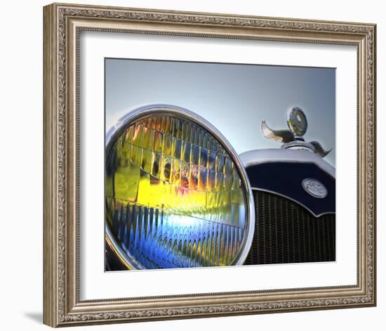 Model A-Richard James-Framed Art Print