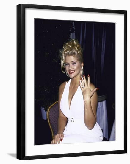 Model Anna Nicole Smith-null-Framed Premium Photographic Print