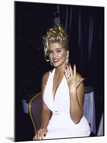 Model Anna Nicole Smith-null-Mounted Premium Photographic Print