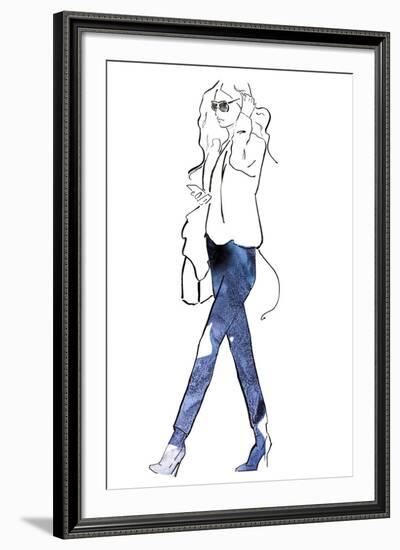 Model Citizen - London-Johanna Fernihough-Framed Giclee Print