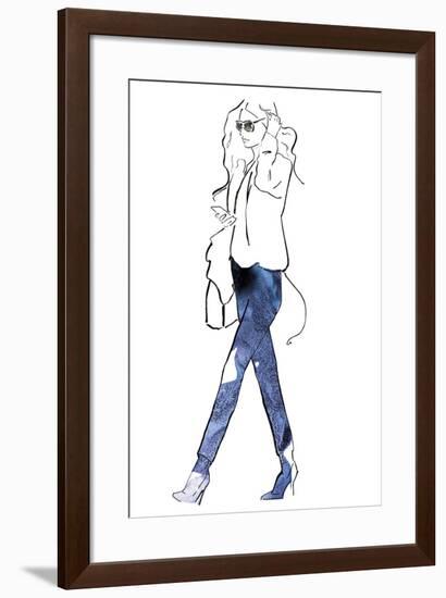 Model Citizen - London-Johanna Fernihough-Framed Giclee Print