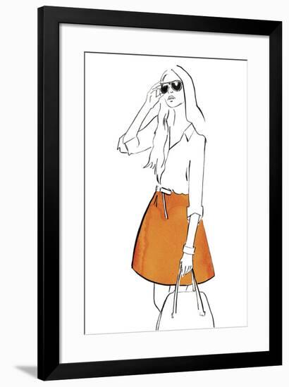 Model Citizen - Paris-Johanna Fernihough-Framed Giclee Print