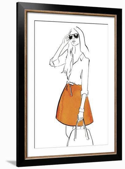 Model Citizen - Paris-Johanna Fernihough-Framed Giclee Print