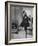 Model Danielle Sauvajeon in Paris Fashion Show 1968-Bill Ray-Framed Photographic Print