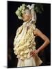 Model Displays Creation by Aya Furuhashi During Tokyo Fashion Week-null-Mounted Photographic Print