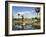 Model Elephants in La Brea Tar Pits, Hollywood, Los Angeles, California, USA-Kober Christian-Framed Photographic Print