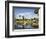 Model Elephants in La Brea Tar Pits, Hollywood, Los Angeles, California, USA-Kober Christian-Framed Photographic Print