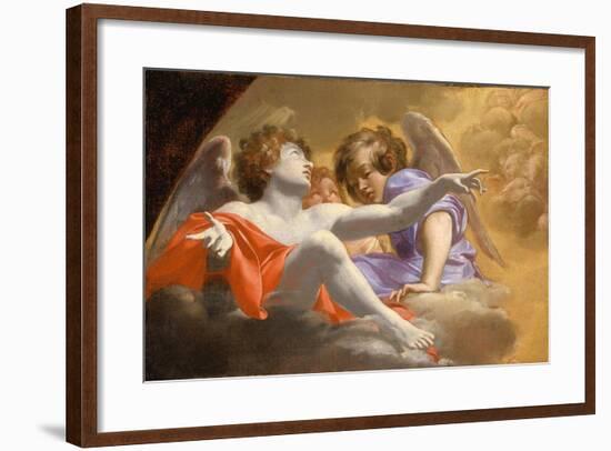 Model for Altarpiece in St. Peter's, 1625-Simon Vouet-Framed Giclee Print