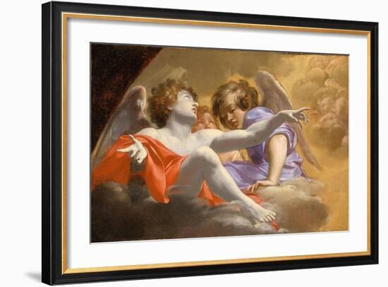 Model for Altarpiece in St. Peter's, 1625-Simon Vouet-Framed Giclee Print