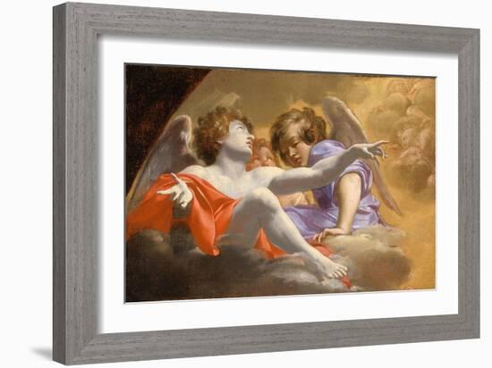 Model for Altarpiece in St. Peter's, 1625-Simon Vouet-Framed Giclee Print