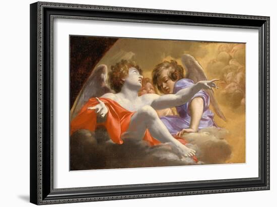 Model for Altarpiece in St. Peter's, 1625-Simon Vouet-Framed Giclee Print