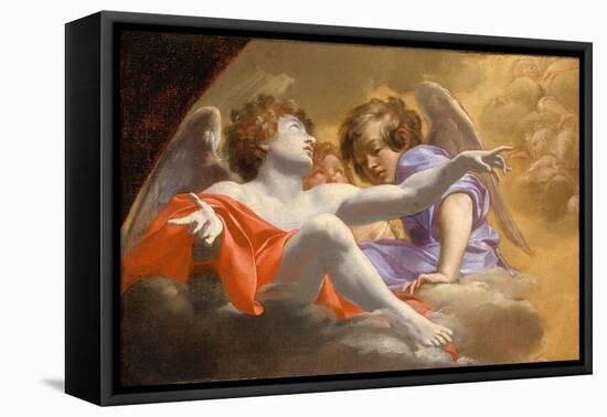 Model for Altarpiece in St. Peter's, 1625-Simon Vouet-Framed Premier Image Canvas