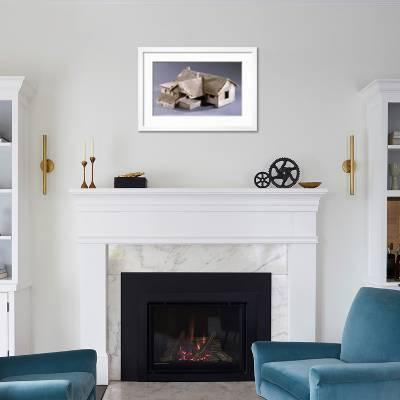 Model For Dorothy S Farmhouse In Kansas For The Film The Wizard Of Oz 1939 Giclee Print By Art Com