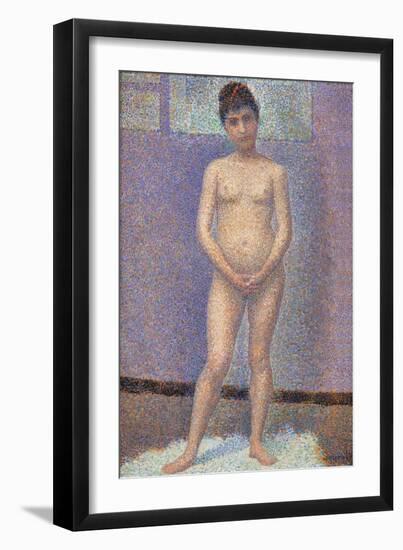 Model from the Front-Georges Seurat-Framed Giclee Print