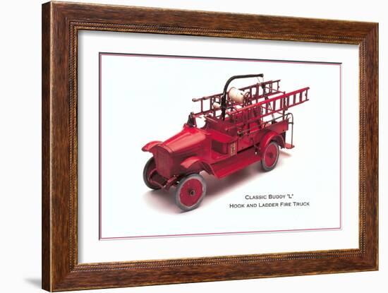 Model Hook and Ladder-null-Framed Art Print