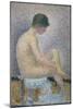 Model in Profile, 1886-Georges Seurat-Mounted Giclee Print