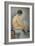 Model in Profile-Georges Seurat-Framed Giclee Print