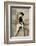 Model in swimsuit-French School-Framed Photographic Print