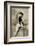 Model in swimsuit-French School-Framed Photographic Print