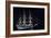 Model of an 18th Century Whaling Vessel (Wood)-American-Framed Giclee Print