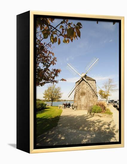 Model of Beebe Windmill, Sag Harbor, the Hamptons, Long Island, New York State, USA-Robert Harding-Framed Premier Image Canvas
