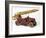 Model of Fire Engine with an Extending Ladder-null-Framed Photographic Print