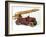 Model of Fire Engine with an Extending Ladder-null-Framed Photographic Print