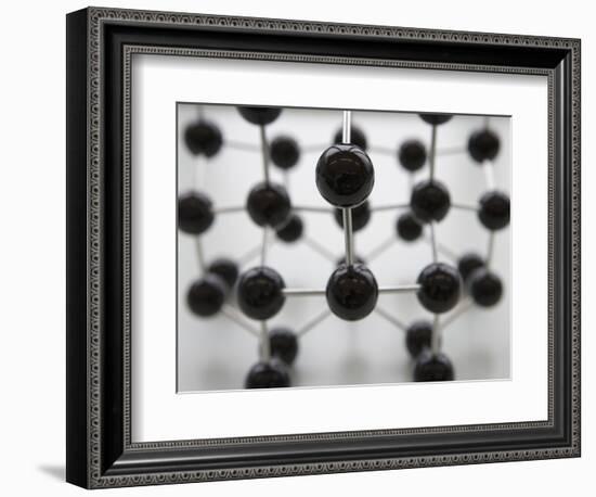 Model of Molecular Structure-Michael Haegele-Framed Photographic Print