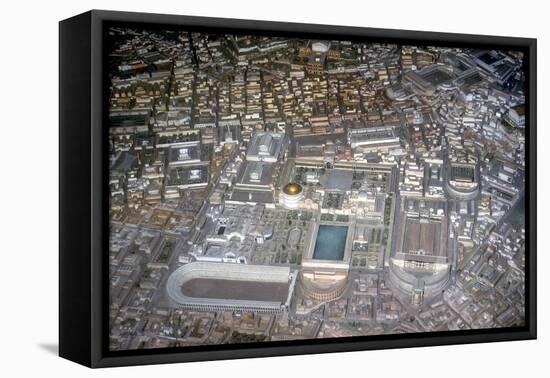 Model of Rome in the Imperial Period-CM Dixon-Framed Premier Image Canvas