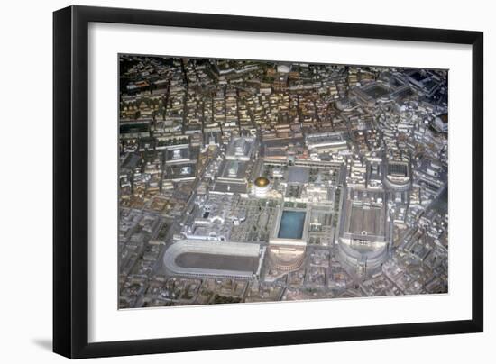 Model of Rome in the Imperial Period-CM Dixon-Framed Photographic Print