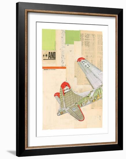 Model Plane 4-Kareem Rizk-Framed Art Print