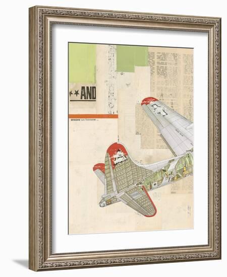 Model Plane 4-Kareem Rizk-Framed Giclee Print