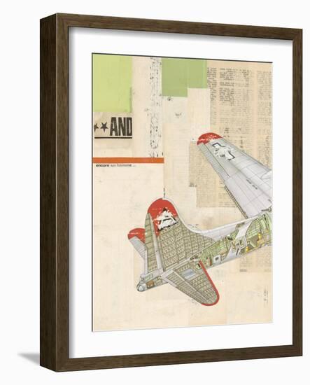 Model Plane 4-Kareem Rizk-Framed Giclee Print