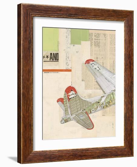 Model Plane 4-Kareem Rizk-Framed Giclee Print