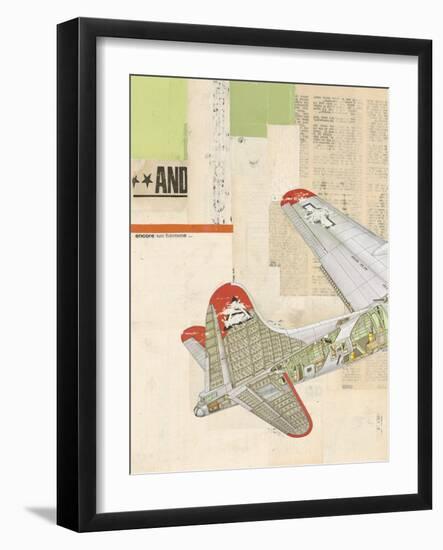 Model Plane 4-Kareem Rizk-Framed Giclee Print