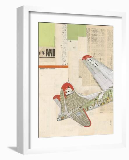 Model Plane 4-Kareem Rizk-Framed Giclee Print