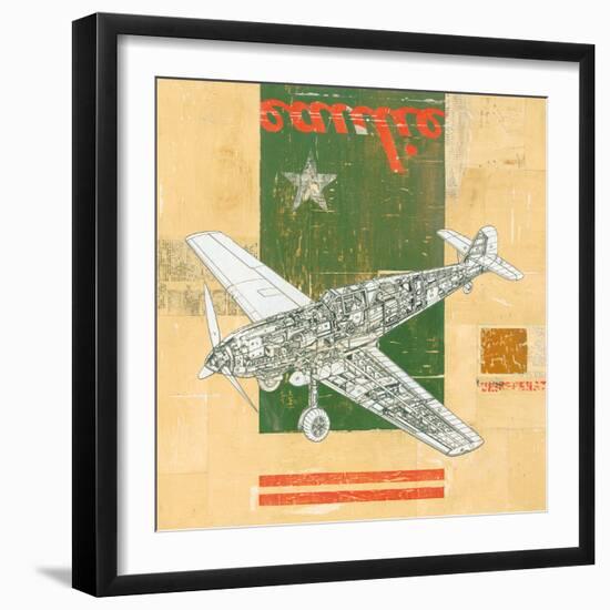 Model Plane 5-Kareem Rizk-Framed Giclee Print