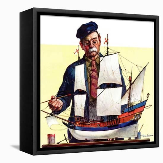 "Model Ship,"October 5, 1935-Gordon Grant-Framed Premier Image Canvas