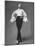 Model Showing Off Elegant White Organdy Shirt with Black Skirt by Lavin Castillo-Gordon Parks-Mounted Photographic Print