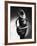 Model Showing Off Mushroom Pleats in the Slim Sheaths-Gjon Mili-Framed Photographic Print