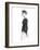 Model Study - Pose-Manny Woodard-Framed Giclee Print