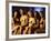 Model Tyra Banks and Other Victoria's Secret Models During Commercial Shoot-Marion Curtis-Framed Premium Photographic Print