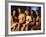 Model Tyra Banks and Other Victoria's Secret Models During Commercial Shoot-Marion Curtis-Framed Premium Photographic Print